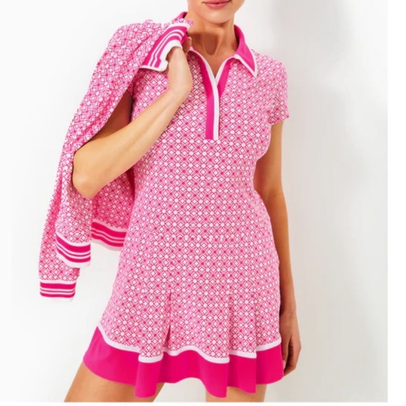 NWT LILLY PULITZER UPF 50+ Luxletic Jessamy Dress - Picture 3 of 3